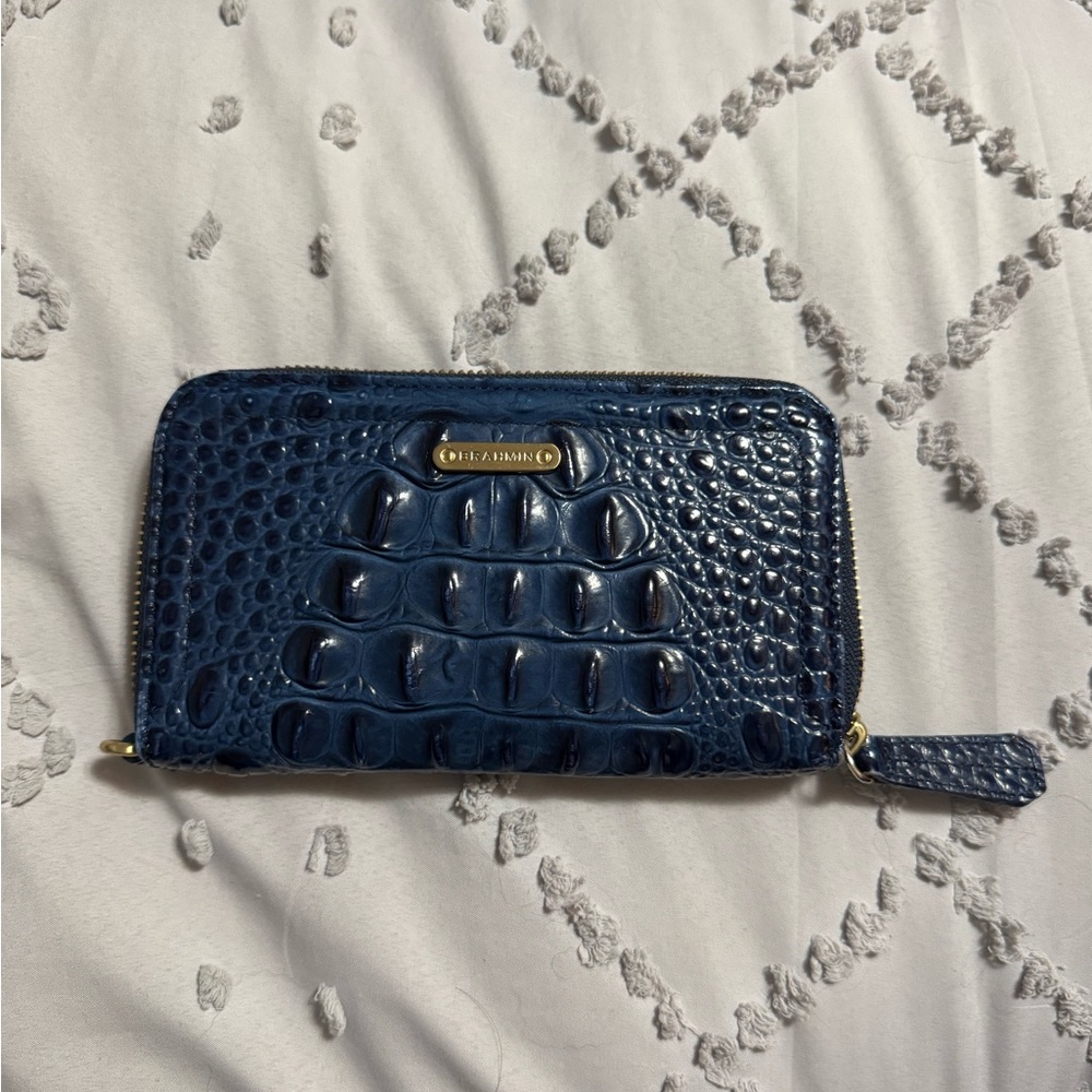 Brahmin Blue Wallet